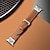 baratos Pulseiras de Apple Watch-Loop Solo Compatível com Pulseira Apple Watch 38mm 40mm 41mm 42mm 44mm 45mm 49mm Ajustável Couro PU pulseira de substituição para iwatch Ultra 2 Series 9 8 7 SE 6 5 4 3 2 1