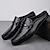 cheap Men&#039;s Clogs &amp; Mules-Men&#039;s Brown Slip-on Loafers with Metallic Buckle, Casual Faux Leather Shoes for Everyday Wear