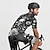 abordables Maillots pour hommes-Homme Maillot de cyclisme Crâne Manche Courte Cyclisme T-shirt Maillot avec 3 poches arrière VTT Vélo tout terrain Séchage Rapide Design Anatomique Évacuation de l&#039;Humidité Respirant Des sports Noir