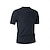 billiga Herrarnas Elite T-shirts och linnen-Herr T-shirt Kortärmad Rund hals Sommar Vår Schackbräda Stickat Semester Vintage Crewneck Stickat Skola Träning Utomhus Mörkgrå Svart Mintgrön Topp t-shirt för män