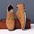 cheap Casual Lace-Up Shoes-Men's Casual Oxford Shoes, Blue and Black Lace-Up Dress Sneakers with Suede Accents, Stylish Footwear for Business, Weddings and Everyday Wear