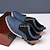 cheap Casual Lace-Up Shoes-Men's Casual Oxford Shoes, Blue and Black Lace-Up Dress Sneakers with Suede Accents, Stylish Footwear for Business, Weddings and Everyday Wear