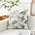baratos estilo floral e plantas-Capas de Almofadas Decorativas de Papagaio Floral 1PC Capas de Almofadas Quadradas Macias para Sofá Cama Quarto Sala de Estar