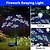 billige Pathway Lights &amp; Lanterns-2 stk sol fyrværkeri lys, vandtæt kobbertråd ildflue starburst lys til have, gangsti, bryllup og festival indretning