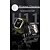 billige Smartklokker-696 H11 Smartklokke 2.01 tommers Smartklokke blåtann Temperaturovervåking Skritteller Samtalepåminnelse Kompatibel med Android iOS Dame Herre Håndfri bruk Vanntett Kamerakontroll IP65 43mm Urkasse