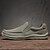 economico Slip-ons e mocassini da uomo-sneakers casual slip-on da uomo – comode scarpe in tela con suola leggera per attività all&#039;aperto, uso quotidiano e vacanze
