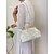 voordelige Clutches &amp; Avondtasjes-elegante witte kanten avondtas met parel- en bloemenversieringen – stijlvol bruids- of feestaccessoire voor vrouwen zwart wit
