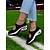 voordelige Damessneakers-Flyknit mesh slip-on sneakers voor dames – comfortabele sportschoenen met klittenbandsluiting en luchtkussenzool voor wandelen en dagelijks gebruik