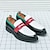 abordables Semi-formel-chaussures à enfiler en similicuir haut de gamme pour hommes avec un design audacieux en blocs de couleurs - des chaussures confortables et élégantes pour les occasions décontractées et formelles