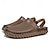 cheap Casual Sandals-Men&#039;s Beige Slip-On Sandals with Mesh Upper, Adjustable Strap, and Comfortable Sole – Ideal for Casual Wear, Outdoor and Summer Activities