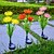 abordables Éclairage paysager-Lot de 2 lampes d&#039;extérieur à énergie solaire pour champ de fleurs en bord de mer, lampe de décoration pour cour, jardin, chemin, pelouse, festival de printemps, festival d&#039;été, mariage, atmosphère