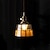 baratos Luzes pendentes-luminária pendente de vidro de meados do século com estilo retrô americano para corredores de cabeceira 110-240v