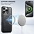 رخيصةأون جرابات آيفون-هاتف غطاء من أجل iPhone 16 15 14 Pro Max Plus 13 12 Pro Max غطاء خلفي مع حامل مغناطيس دعم الشحن اللاسلكي مكتب  /  الأعمال TPU الكمبيوتر الشخصي جلد PU
