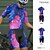 preiswerte Herrenbekleidungs-Sets-Herren Radtrikot mit Radhose fahrradbekleidung Kurzarm MTB Mountain Rennrad Schwarz Gelb Purpur Graffiti Fahhrad Spandex Sport Graffiti Bekleidung