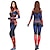 baratos Trajes Femininos-Super heroi Ternos Zentai Ocasiões Especiais Fatos de Corpo Fantasia de Carnaval Fantasias Cosplay filme for Mulheres Para Meninas Crianças Adulto Dia Das Bruxas Carnaval Espetáculo Festa Festa de