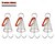 cheap Camping Accessories-1Pc/4pcs Tent Rope Tighteners - Octopus Buckle for Secure Camping in Windy Conditions