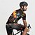 preiswerte Herrenbekleidungs-Sets-Herren Radtrikot mit Radhose fahrradbekleidung Kurzarm MTB Mountain Rennrad Schwarz Gelb Purpur Graffiti Fahhrad Spandex Sport Graffiti Bekleidung