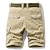 billiga Utomhus-Herr Cargo-shorts Shorts Bermudashorts Flera fickor Rakt ben Slät Andningsfunktion Fuktabsorberande Knelängd Utomhus Ledigt Camping och vandring Mode Streetwear Svart Marinblå Microelastisk