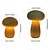 abordables Lampes de table-Lampe de table à LED à intensité variable en forme de champignon, lampe de bureau tactile en bois, veilleuse rechargeable par USB, pour chambre à coucher, café, bureau, décoration, cadeau