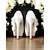 cheap Formal-White Lace Wedding Shoes with Floral Embellishments, Pointed Toe, Elegant High Heel Design, Perfect for Bridal and Formal Occasions
