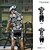 preiswerte Herrenbekleidungs-Sets-Herren Radtrikot mit Radhose fahrradbekleidung Kurzarm MTB Mountain Rennrad Königsblau Blau Dunkelblau Blumen Pflanzen Fahhrad Spandex Sport Blumen Pflanzen Bekleidung