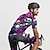 abordables Maillots pour hommes-Homme Maillot de cyclisme Crâne Manche Courte Cyclisme T-shirt Maillot avec 3 poches arrière VTT Vélo tout terrain Séchage Rapide Design Anatomique Évacuation de l&#039;Humidité Respirant Des sports