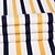 voordelige Overhemden met knopen voor heren-Voor heren Overhemd Overhemd met knopen Gestreept Bruiloft Feest Marineblauw + wit Zwart Wit Geel Lange mouw Revers Lente Herfst Kleding Zak