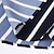 voordelige heren overhemd met knopen-Voor heren Overhemd Zomer overhemd Normaal shirt Overhemd met knopen Zwart Marineblauw Donkerblauw Licht Blauw Lange mouw Gestreept Revers Vakantie Hawaii Button-omlaag Kleding Polyester Modieus