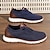 baratos Tênis Casuais-tênis de malha respirável masculino com detalhes em couro sintético – calçados esportivos leves e elegantes para uso casual e conforto diário