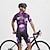 abordables Maillots pour hommes-Homme Maillot de cyclisme Crâne Manche Courte Cyclisme T-shirt Maillot avec 3 poches arrière VTT Vélo tout terrain Séchage Rapide Design Anatomique Évacuation de l&#039;Humidité Respirant Des sports