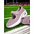 voordelige Damessneakers-Flyknit mesh slip-on sneakers voor dames – comfortabele sportschoenen met klittenbandsluiting en luchtkussenzool voor wandelen en dagelijks gebruik