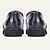 abordables Mocassins en cuir de qualité supérieure-mocassins en cuir véritable pour hommes – chaussures habillées à enfiler en relief crocodile avec semelle robuste pour les affaires et les tenues de soirée