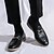 abordables Semi-formel-Mocassins à enfiler en similicuir blanc pour hommes avec détails tissés et boucle dorée – chaussures décontractées élégantes pour le travail et les occasions formelles