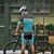 preiswerte Herrenbekleidungs-Sets-Herren Radtrikot mit Shorts Kurzarm Mountainbike MTB Straßenradsport Sommer Frühling Herbst Blau Buchstaben &amp; Zahlen Fahhrad Frontreißverschluss Schweißableitend Bequem Atmungsaktiv Spandex Sport