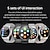 economico Smartwatch-696 QW49 Orologio intelligente 1.39 pollice Intelligente Guarda Bluetooth ECG + PPG Pedometro Avviso di chiamata Compatibile con Android iOS Da donna Da uomo Chiamate in vivavoce Promemoria di