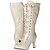 preiswerte Schuhe-Rokoko Barock Viktorianisch Schuhe Kniehohe Stiefel Stöckelschuh Damen Halloween Karneval Maskerade Leistung Party / Abend Maskerade Erwachsene Schuhe