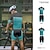 preiswerte Herrenbekleidungs-Sets-Herren Radtrikot mit Shorts Kurzarm Mountainbike MTB Straßenradsport Sommer Frühling Herbst Blau Buchstaben &amp; Zahlen Fahhrad Frontreißverschluss Schweißableitend Bequem Atmungsaktiv Spandex Sport
