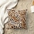 cheap Animal Style-Leopard Pattern Decorative Toss Pillows Cover 1PC Soft Square Couch Cushion Case Pillowcase for Bedroom Livingroom Sofa Chair