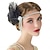 abordables Accesorios y más-Retro Antiguo 1920s Tocados Baile de Máscaras Diadema de estilo flapper El gran Gatsby charlestón Pluma Disfraz Mujer Víspera de Todos los Santos Carnaval Mascarada Fiesta de Cóctel Fiesta de baile