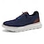 abordables Baskets-baskets à lacets en tricot respirant pour hommes – chaussures de course décontractées légères avec semelle coussinée pour la marche et le quotidien