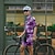 abordables Maillots pour hommes-Homme Maillot de cyclisme Crâne Manche Courte Cyclisme T-shirt Maillot avec 3 poches arrière VTT Vélo tout terrain Séchage Rapide Design Anatomique Évacuation de l&#039;Humidité Respirant Des sports Noir