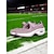 voordelige Damessneakers-Flyknit mesh slip-on sneakers voor dames – comfortabele sportschoenen met klittenbandsluiting en luchtkussenzool voor wandelen en dagelijks gebruik
