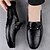 cheap Men&#039;s Clogs &amp; Mules-Men&#039;s Brown Slip-on Loafers with Metallic Buckle, Casual Faux Leather Shoes for Everyday Wear