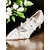 cheap Formal-White Lace Wedding Shoes with Floral Embellishments, Pointed Toe, Elegant High Heel Design, Perfect for Bridal and Formal Occasions