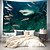 abordables Tapiz de Playa Oceánica-Tapiz Colgante de Peces de Océano Paisaje Arte de Pared Tapiz Grande Decoración Mural Fotografía Fondo Manta Cortina Decoración para Hogar Dormitorio Sala de Estar