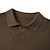 preiswerte Herren Elite T-Shirts &amp; Tanktops-Herren T Shirt Kurzarm Umlegekragen V Ausschnitt Sommer Frühling Strickware Urlaub Vintage Stricken Schule Training Outdoor Schwarz Rosa Braun Top T-Shirt für Herren