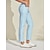 economico Abbigliamento da golf femminile-Per donna Pantaloni da golf Rosa baby Blu denim Nero Pantaloni Abbigliamento da golf da donna Abbigliamento Abiti Abbigliamento