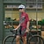 billige Klærsett for menn-Herre Sykkeljersey med shorts Kortermet Fjellsykling Veisykling Sommer Vår Høst Burgunder Blå Lilla Geometrisk Gradert Sykkel Forside Glidelås Svettereduserende Bekvem Pustende Spandex sport Klær
