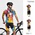 preiswerte Herrenbekleidungs-Sets-Herren Radtrikot mit Radhose fahrradbekleidung Kurzarm MTB Mountain Rennrad Gelb Sahne Purpur Graffiti Fahhrad Spandex Sport Graffiti Bekleidung
