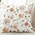 billige blomster- og plantestil-Blomster dekorative toss puter dekke 1PC myk firkantet sofa putevar putevar soverom stue sofa stol